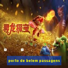 porto de belem passagens